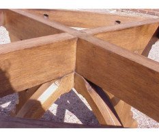A. W. N. Pugin for J G Crace. outstanding Oak centre table - Thumbnail 10