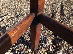 Heal's of London. Rare Oak cricket table - Thumbnail 5