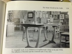 Edward Barnsley. A super quality Cotswold style Oak dining table designed for the Rural Industries Bureau. - Thumbnail 14