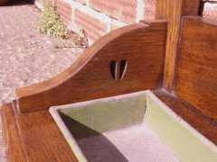 E. A. Taylor. A Glasgow School Arts & Crafts Oak stickstand - Thumbnail 8
