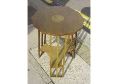 G. M. Ellwood for J. S. Henry. Arts & Crafts Glasgow Style sidetable - Thumbnail 2