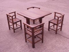 Heal's of London. Rare classic teak garden suite of superior design - Thumbnail 1