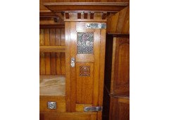 E. A. Taylor for Wylie & Lochhead. Arts & Crafts Oak sideboard - Thumbnail 3