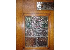 E. A. Taylor for Wylie & Lochhead. Arts & Crafts Oak sideboard - Thumbnail 5