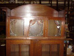 C. F. A Voysey for J. S. Henry. Arts & Crafts Oak display cabinet - Thumbnail 2