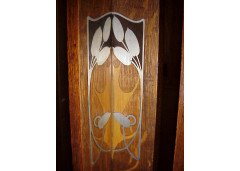 C. F. A Voysey for J. S. Henry. Arts & Crafts Oak display cabinet - Thumbnail 5