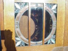 George Walton. An Arts & Crafts Glasgow School Oak double wardrobe - Thumbnail 4