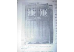 George Walton. An Arts & Crafts Glasgow School Oak double wardrobe - Thumbnail 5