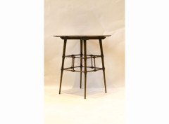 Liberty & Co. Attributed, an Oak square occasional table In the style of E. W. Godwin - Thumbnail 1