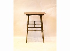 Liberty & Co. Attributed, an Oak square occasional table In the style of E. W. Godwin - Thumbnail 2