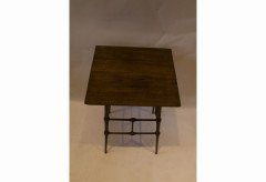 Liberty & Co. Attributed, an Oak square occasional table In the style of E. W. Godwin - Thumbnail 3