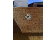 Heal's of London. A Cotswold style Oak 2 door dwarf cupboard - Thumbnail 6