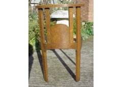William Birch retailed by Liberty & Co. A Scottish School Armchair - Thumbnail 3