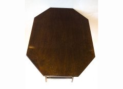 Jas Shoolbred and Co. Rare pair of Anglo-Japanese walnut long octagonal side tables - Thumbnail 4