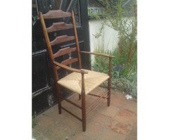 Ernest Gimson for Edward Gardiner. A pair of Armchairs - Thumbnail 2