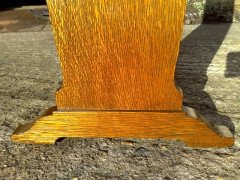 Ambrose Heal for Heal's of London. Arts & Crafts Oak towell rail - Thumbnail 7