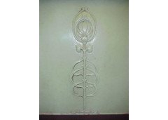 An Arts & Crafts Glasgow Style cast iron fireplace - Thumbnail 7