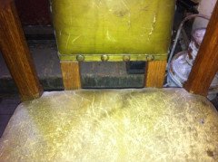 George Walton. Rare Glasgow School Oak and leather 'Abingdon' Armchair - Thumbnail 11