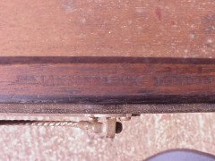 Collinson & Lock. eight leg ebonised desk with a Makassar Ebony top. - Thumbnail 12