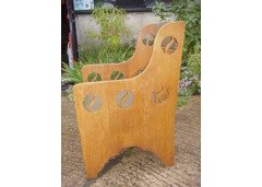 A Glasgow style Arts & Crafts Oak Armchair - Thumbnail 3