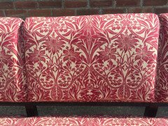 Bruce Talbert for Gillows. Aesthetic Movement ebonised settee - Thumbnail 3
