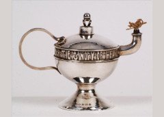 A E Jones. Arts & Crafts silver table - Thumbnail 1