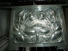 Margaret Gilmour Attributed, a silver-plated planter - Thumbnail 4