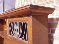 P E Gane. An Oak Arts & Crafts sideboard in the manner of E. A. Taylor - Thumbnail 3