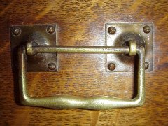 P E Gane. An Oak Arts & Crafts sideboard in the manner of E. A. Taylor - Thumbnail 7