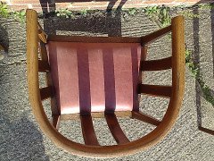 Gordon Russell. A set of six Cotswold School Arts & Crafts sculptured Oak tub chairs - Thumbnail 8