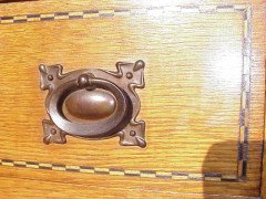 Gillows. an Arts and Crafts Glasgow-Style Oak Dressing Table - Thumbnail 4