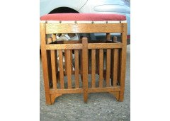 An interesting Arts & Crafts stool - Thumbnail 2
