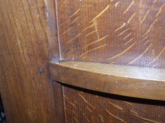 Ernest Barnsley. A highly important Cotswold School Oak chest of drawers - Thumbnail 9