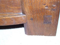 Ernest Barnsley. A highly important Cotswold School Oak chest of drawers - Thumbnail 10