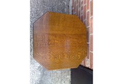 Heal's of London. Arts & Crafts Oak octagonal side table - Thumbnail 3