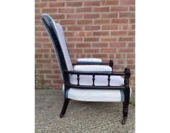 E. W. Godwin for William Watt. A pair of Anglo-Japanese Armchair - Thumbnail 3
