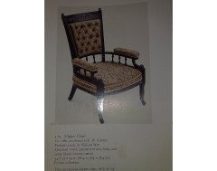 E. W. Godwin for William Watt. A pair of Anglo-Japanese Armchair - Thumbnail 15