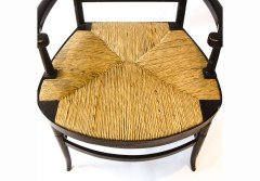 E. W. Godwin Style of, Anglo-Japanese ebonised elbow chair - Thumbnail 4