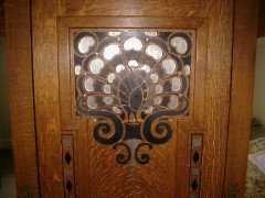 Heal's of London. Oak Arts & Crafts wardrobe - Thumbnail 5