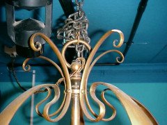 W. A. S. Benson. A fantastic Arts & Crafts copper chandelier - Thumbnail 14