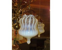 WAS Benson. An outstanding and extremely rare Arts and Crafts copper and brass chandelier - Thumbnail 14