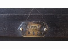 Lewis Foreman Day. Aesthetic Movement ebonised mantel clock - Thumbnail 6
