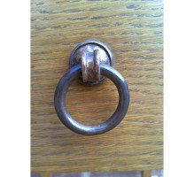 E. W. Godwin for William Watt. A rare and important Anglo-Japanese golden Oak sidetable - Thumbnail 6