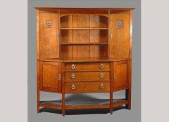 M. H. Baillie Scott for J P White. Arts & Crafts sideboard - Thumbnail 1