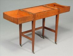 George Walton. Oak small fold-out desk - Thumbnail 2