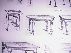 Heal's of London. A matched pair of Anglo-Japanese walnut 'Pagoda' side tables - Thumbnail 2