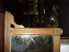 Bruce Talbert (manner). A Gothic Revival Oak Overmantel Mirror - Thumbnail 2