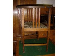 E. A. Taylor for Wylie & Lochhead. Seven Glasgow style tub chairs. - Thumbnail 3