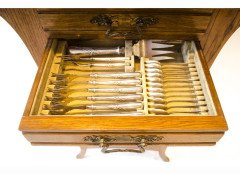 WMF. Art Nouveau electro-plated table service for twelve settings pattern 44 - Thumbnail 6