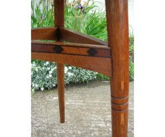 Goodhall, Lambs and Heighway. A Glasgow School Arts & Crafts Oak treble wardrobe in the manner of M. H. Baillie Scott - Thumbnail 14